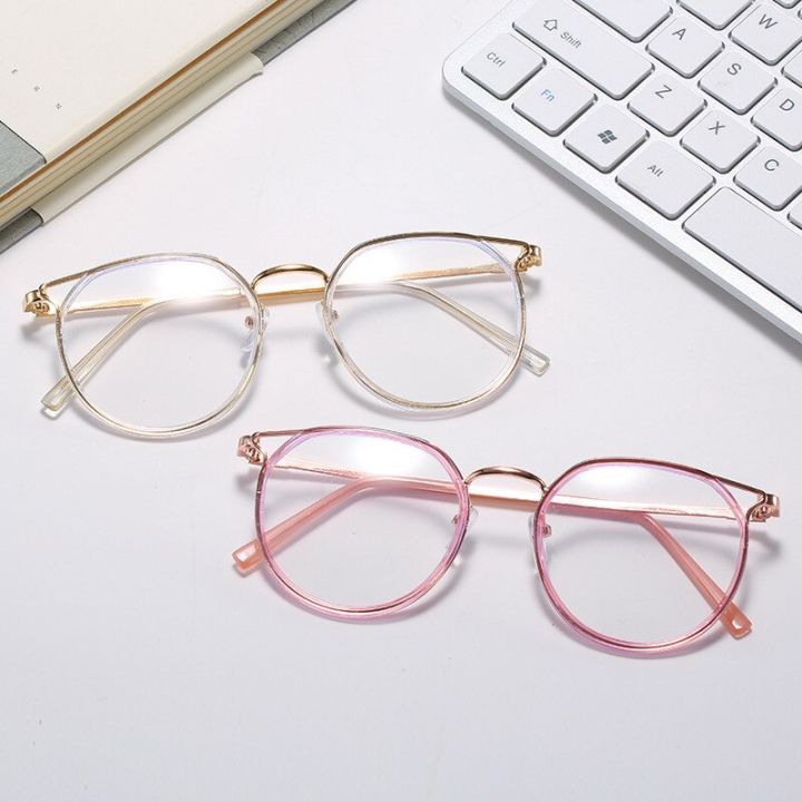 Round%20Blue%20Light%20Blocking%20Glasses%20Women%20Men%20Cat%20Eye%20Nearsighted%20Eyewear%20Student%20Glasses%20with%20Diopters%20Myopia%20EyeGlasses%20-%20Image%205