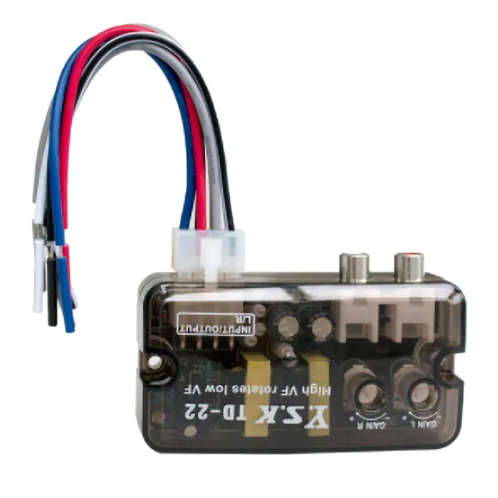 Auto%20Car%20Audio%20Converter%2012V%20RCA%20Stereo%20High%20To%20Low%20Adjustable%20Converter%20Adapter%20Eatop%20-%20Image%204