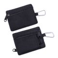Wallet For Hook Women Men Zipper Coin Purse Key Holder Card Case Keychain Housekeeper Purse Bag.