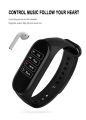 100% original  M4 Color Screen Smartwatch IP67 Fitness Smart Watch Heart Rate Blood Pressure Sleep Monitoring Smart Bracelet. 