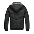 Men Cotton Padded Jacket Warm Hooded Overcoat Casual Winter Outwear.