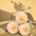 3Pcs Handmade Flower Decorative Flowers Exquisite Lightweight Dried Flowers Artificial Flower for Clothes Festivals Decorations. 