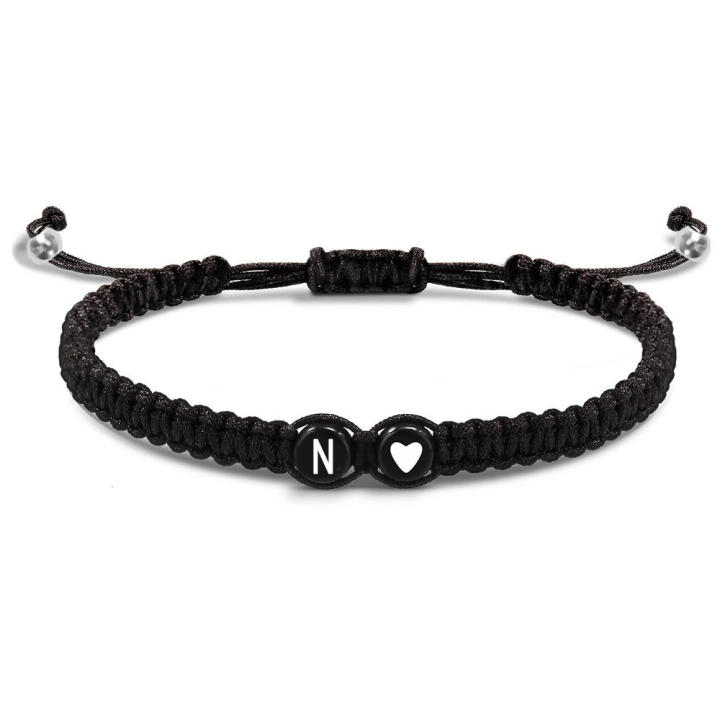 Black%20And%20White%20Peach%20Heart%2026%20Letter%20Woven%20Bracelet%20Simple%20And%20Versatile%20Ins%20Style%20Love%20Couple%20Bracelet%20Bracelet%20Bracelet%20-%20Image%209