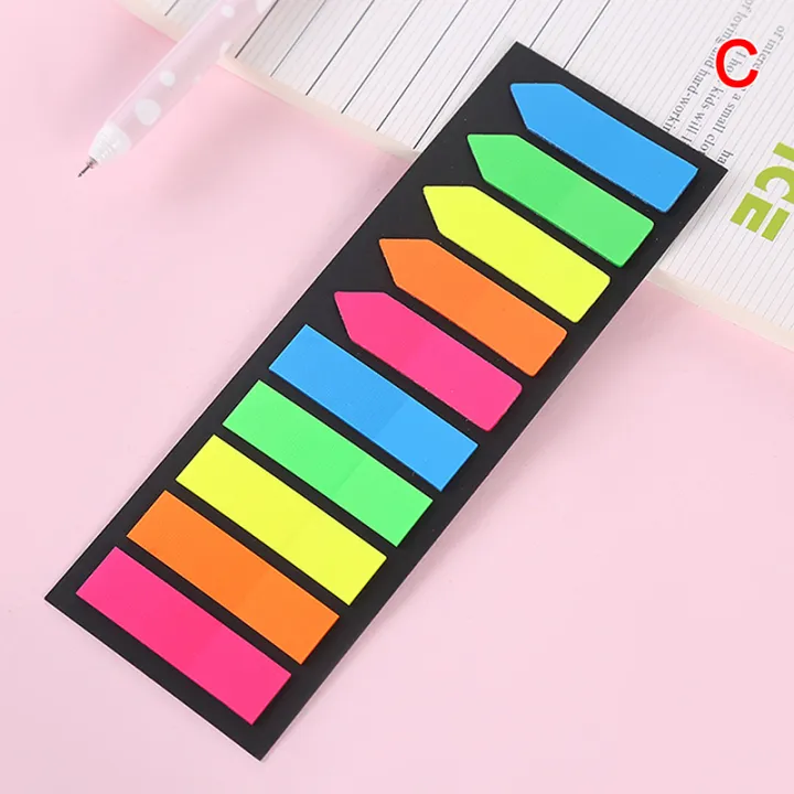 200pcs%20Color%20Clear%20Index%20Tabs%20for%20Page%20Marker%20Stickers%20Office%20School%20Stationery%20Eatop%20-%20Image%206