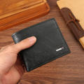 Stylish Retro Men'S Wallet Slim  Versatile Men'S Pu Leather Wallet Sleek Men'S Short Wallet for  Use Travel Accessory Business Essential Gift For Men Suitable For All Occasions. 