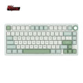 RK Royal Kludge R75 Gasket Wired Mechanical Keyboard 81 Key 80% RGB Backlit Hot-swappable Gaming Keyboard with MDA PBT Keycaps.