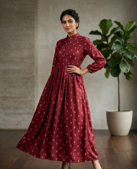 LIFE%20FASHION%20MALL%20NEW%20COLLECTION%20SKIN%20PRINT%20SOFT%20BATTER%20SILK%20ONE%20%20PIECE%20GWON%20FOR%20WOMEN%20-%20Image%204