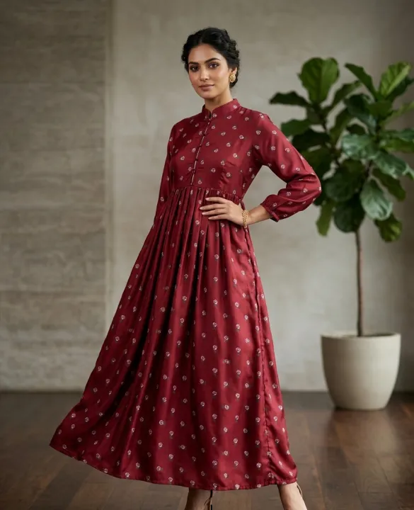 Womens%20Heart%20Print%20Culotte%20Dress%20Stylish%20Elegant%20Fashion%20Wear%20High%20Quality%20Casual%20Dress%20-%20Image%208