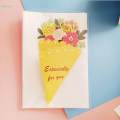 Bouquets Greeting Cards Thanksgiving Day Card for New Year Valentine's.