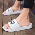 Light Weight Men Slider Slippers Fashion Casual Shoes Non-slip Slides Bathroom Summer Sandals Soft Sole Flip Flops Men.
