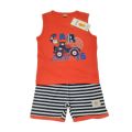 1 set Baby Boys maggie jama+pant. Half Sleeve T-Shirt and Half Pant. Boy Summer Suit Set. 