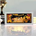 Children'S Night Light Anime Light Box Shadow Box 3D Paper Sculptures Led Lights Sleep Lamp Usb Table Lamp Room Decor Kids Gift.