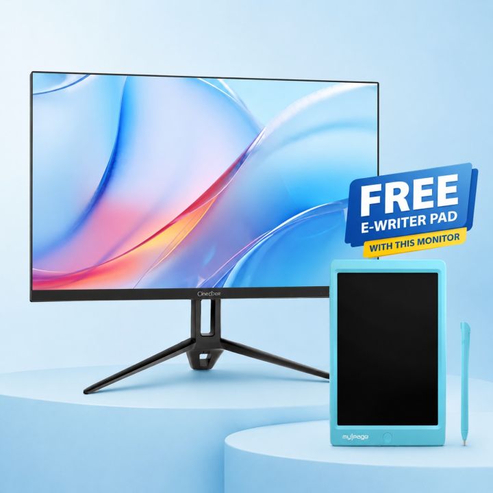 "Walton Cinexa WD215i10 21.45Inch 100Hz FHD IPS, Speaker Built, HDMI + VGA Monitor with Free Digital Writing Pad"