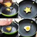 Stainless Steel Star Fried Egg Pancake Shaper Omelette Mold Mould Frying Egg Cooking Tools Kitchen Accessories. 