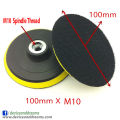 Grit Sandpapers 4 inch Sanding Disk with 5 pcs with backing pads - Simple to Use.