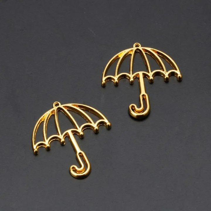 5Pcs%20Gold%20Umbrella%20Resin%20Frame%20Open%20Bezels%20Setting%20Blank%20Pendant%20Jewelry%20Making%20-%20Image%203