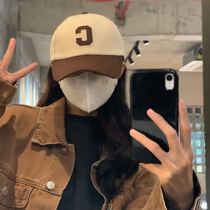 Letter%20C%20Embroidery%20Patchwork%20Baseball%20Cap%20Soft%20Cotton%20Outdoor%20Sun%20Caps%20Woman%20Man%20Snapback%20Dad%20Trucker%20Hats%20Unisex%20Streetwear%20-%20Image%202