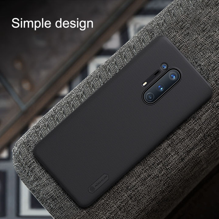 Nillkin%20(%201+8%20Pro%20)%20Super%20Frosted%20Shield%20Hard%20Case%20Cover%20For%20Oneplus%208%20Pro%20-%20Black%20-%20Image%205