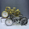 Vintage Lazy Bicycle Creative Alarm Clock Gift Decoration Bicycle Model Bedside Home Table Gift Decorative Figurines. 