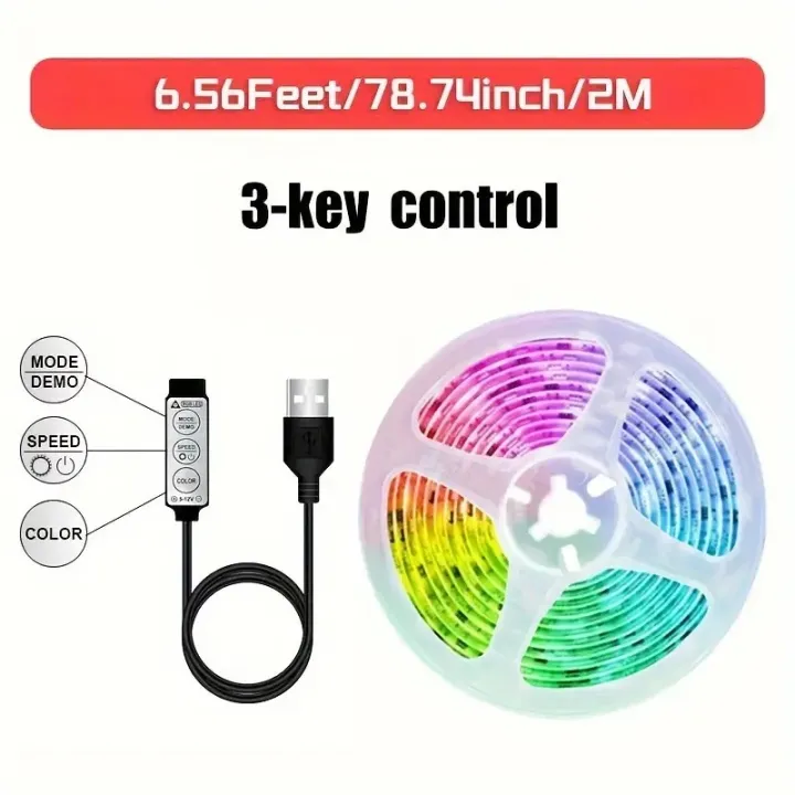 2Meter%20LED%20Strip%20Light%205050%20RGB%20With%20Bluetooth%20APP%20support/24keys%20/3keys%20USB%20cable%20used%20for%20Wall%20Decoration%20Ceiling%20decor%20&%20lighting%20Birthday%20party%20decor%20&%20lighting%20Special%20occasion%20%20celebration%20Home%20&%20Room%20decoration%20-%20Image%205