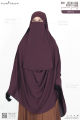 Glam Touch Extra Coverage- Rufi One Loop Ready Hijab Niqab Set.
