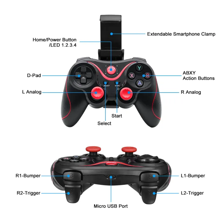 X3%20Wireless%20Bluetooth%20Game%20Controller%20for%20PC%20Mobile%20Phone%20Android%20IOS%20TV%20BOX%20Tablet%20Joystick%20Gamepad%20Joypad%20Holder%20Kids%20Gift%20-%20Image%205