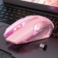 Rechargeable Bluetooth Mouse Gamer For Computer RGB Gaming Mouse Wireless USB Mouse Silent Ergonomic Mause For Laptop PC Mice. 