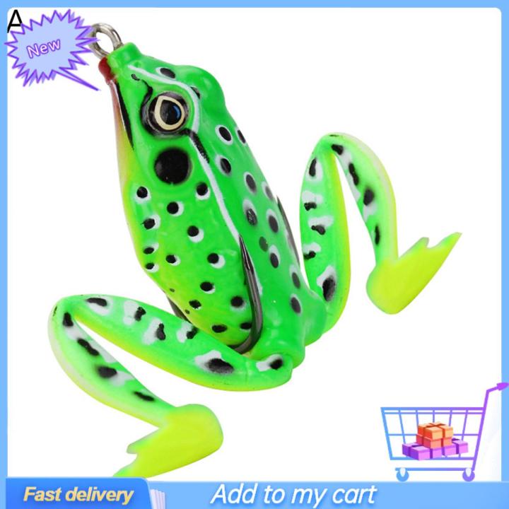 5cm Artificial Frog Shape Fish Lure Bait Outdoor Fishing Tackle Tools Accessory