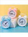 Small Metal Alarm Bed/Table Clock - Wall Clock.