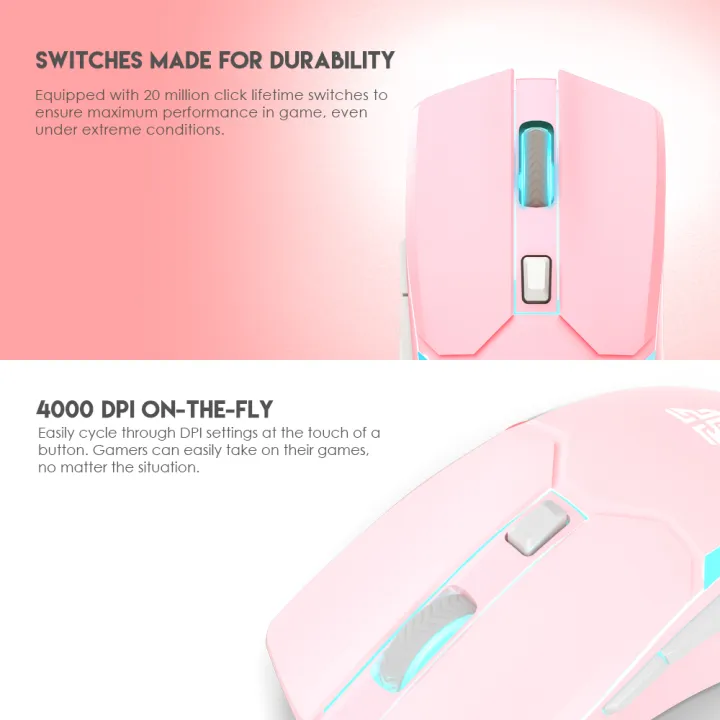 FANTECH%20WGC2%20VENOM%20II%20VIBE%20%202.4G%20Wireless%20Gaming%20Mouse%20Pixart%203212%202400DPI%20RGB%20Rechargeable%20Mouse%20Ergonomic%20Mice%20Gaming%20Gammer%20For%20Laptop%20PC%20Pink%20-%20Image%203