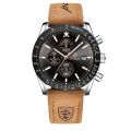 POEDAGAR Luxury Casual Sport Watch Top Brand Creative Chronograph Silicone Strap Date Luminous Waterproof Men Watches Male Clock.