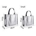 【Ready Stock/COD】1/3PCS Eco-friendly Foldable Large Capacity Reusable Gift Handbag Shopping Bag.