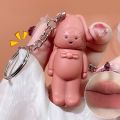 Kobeleen Keychain Design Cute Matte Lip Mud Lipstick Velvet Lip Glaze Red Lip Gloss Women Long Lasting Lip Tint Mud Cosmetics. 