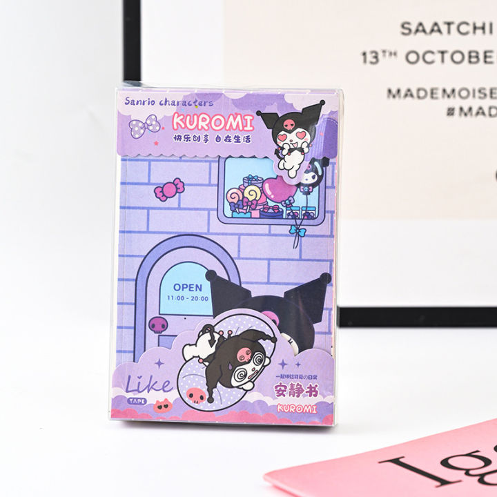 %E3%80%90Limited%20Time%20Only%E3%80%91%20Pochacco%20Kulomi%20Quiet%20Book%20Cute%20My%20Melody%20Cartoon%20Hello%20Kitty%20Sticker%20Games%20Funny%20Gift%20Decompress%20DIY%20Kids%20Toys%20-%20Image%204