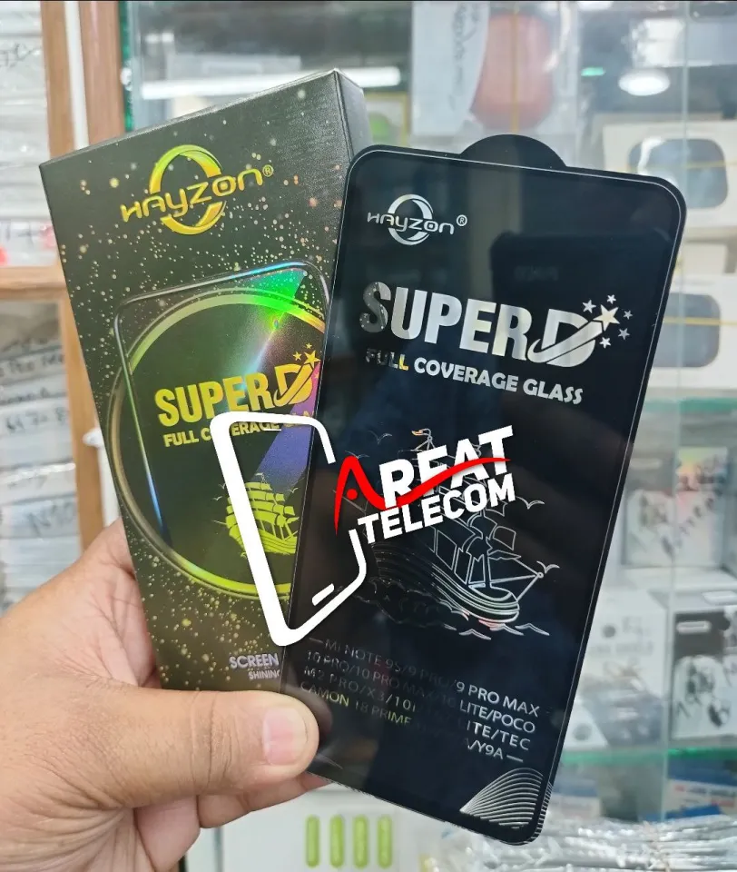 Big Shining Super D Glass Screen Protector For Xiaomi Redmi Note