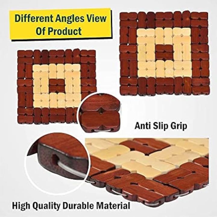 6%20Pcs%20Wooden%20Dining%20Mat%20Set%20-%20Large%20Size,%20Square%20Bamboo%20Placemats,%20Insulation%20Backed%20Pads%20-%20Image%205