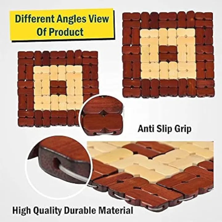 6%20Pcs%20Wooden%20Dining%20Mat%20Set%20-%20Large%20Size,%20Square%20Bamboo%20Placemats,%20Insulation%20Backed%20Pads%20-%20Image%205