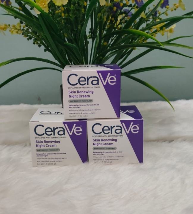 Cerave Skin Renewing Night Cream, 48g