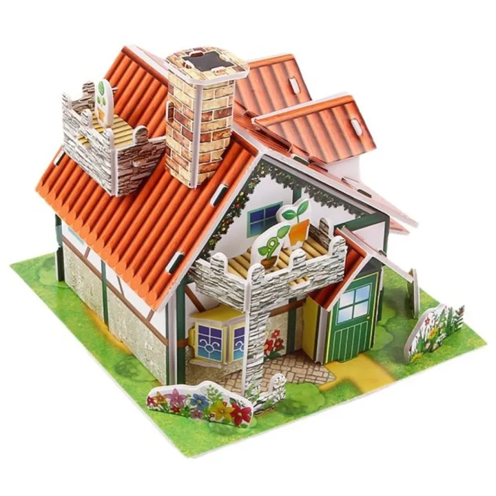 New%20Paper%20House%20Model%20Puzzle%203D%20Handmade%20Puzzle%20Model%20Children's%20Toys%20Early%20Education%20Educational%20Toy%20Kids%20-%20Image%207
