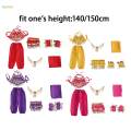Kids Belly Dance Costumes Set Oriental Kids Indian Dance Costume 140cm Red. 