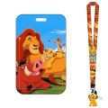 Disney Lion King Kids ABS Slide Lanyard ID Badge Card Holder,ID Card Key Wallet for Employee Nurse Doctor. 
