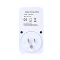 Digital Power Meter Plug-in Socket Electric Wattmeter Energy Monitor Meter LCD Display Household Measuring Socket Analyzer. 