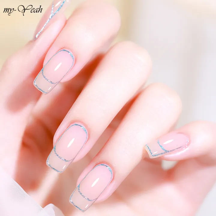 Myyeah%203Pcs/Set%20Nail%20Art%20Acrylic%20Handle%20French%20Lines%20Stripes%20Liner%20Painting%20Brush%20Flower%20Pattern%20Design%20Drawing%20Pen%20Manicure%20Tool%20-%20Image%203