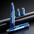 【NEW】 Electric Nose Hair Trimmer Machine Shaver Two-In-One Washable Hair Shaving Tool Portable Nose And Ear Razor Trimmer. 