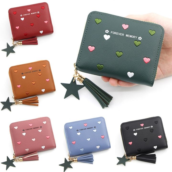 Women%20Small%20Wallet%20Ladies%20Mini%20Tassel%20Wallet%20Cute%20Girl%20Short%20Zipper%20Lovely%20Pu%20Leather%20Coin%20Purse%20Female%20Hand%20Wallet%20Purse%20-%20Image%203