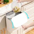 Kitchen Trash Can With Lid Wall Mounted Hanging Trash Bin Litter Holder Cabinet Door Bathroom Garbage Bin Counter Bins Dustbin. 