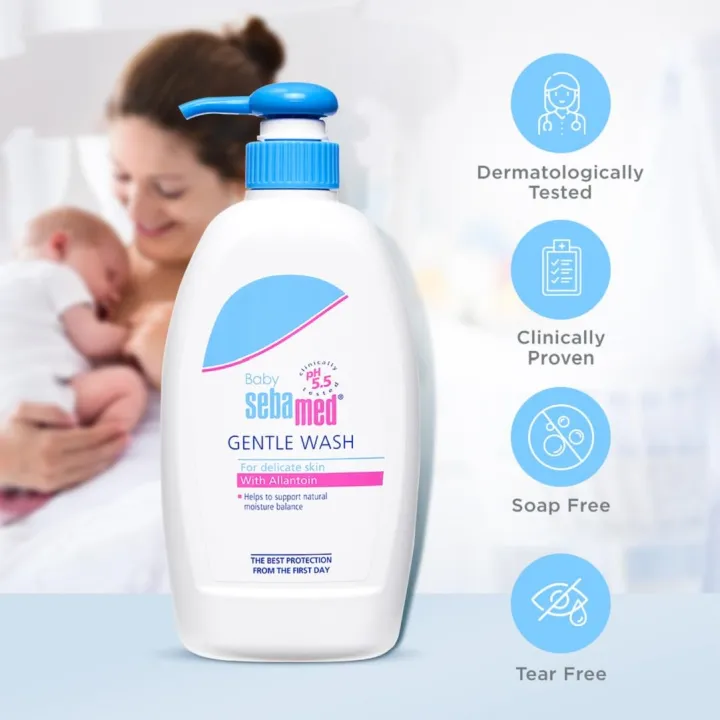 Sebamed%20Baby%20Gentle%20Wash%20200ml/%20400ml%20%7CpH%205.5%7C%20Body%20Wash%7CSoap%20Free%7CTear%20Free%20-%20Image%204