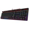 Rapoo V500 PRO Mixed Light 104 Keys Desktop Laptop Computer Game Esports Office Home Typing Wired Mechanical Keyboard. 