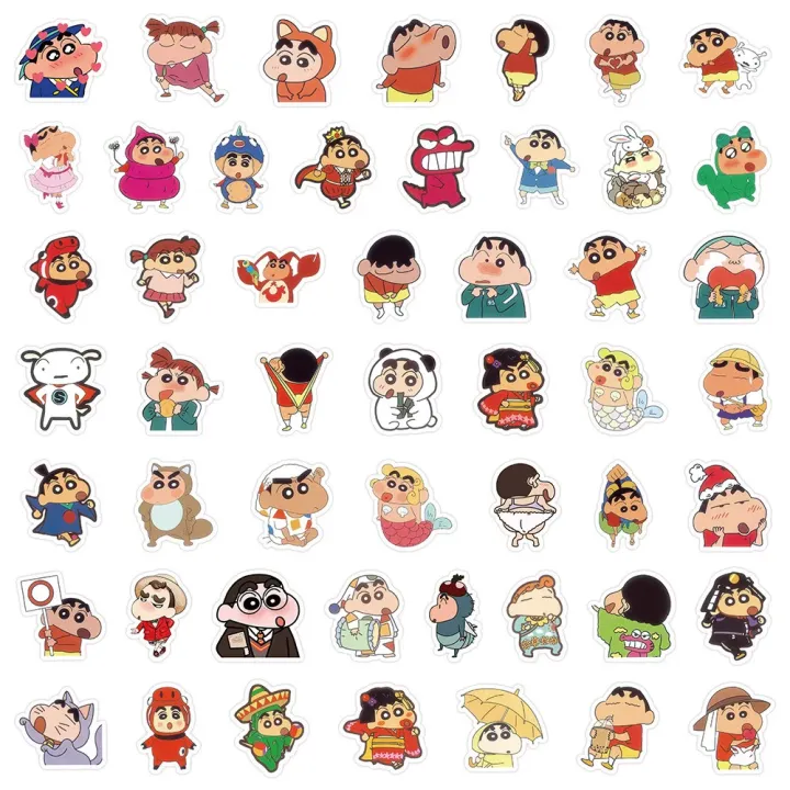 100Pcs%20Cartoon%20Anime%20Crayon%20Shin%20chan%20Stickers%20For%20Car%20Laptop%20Phone%20Stationery%20Decor%20Vinyl%20Decals%20Waterproof%20Sticker%20Kids%20Gift%20-%20Image%203