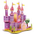 3D DIY Puzzle Jigsaw Baby Toy Kid Early Learning Castle Construction Pattern. 